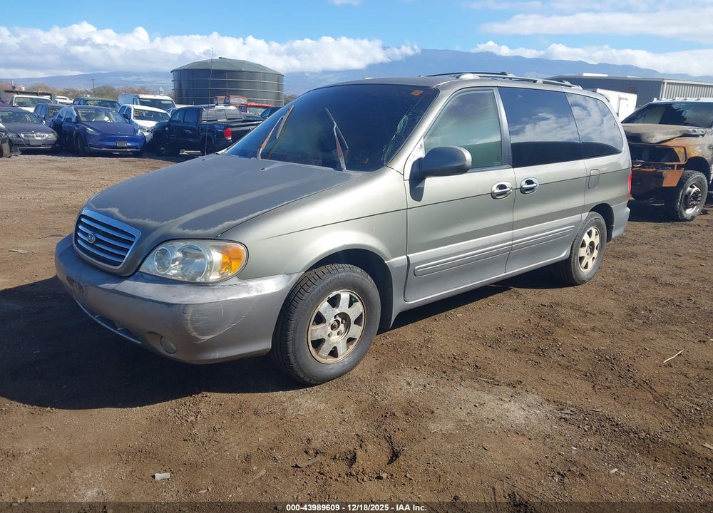 2003 KIA SEDONA EX/LX VIN: KNDUP131X36467807