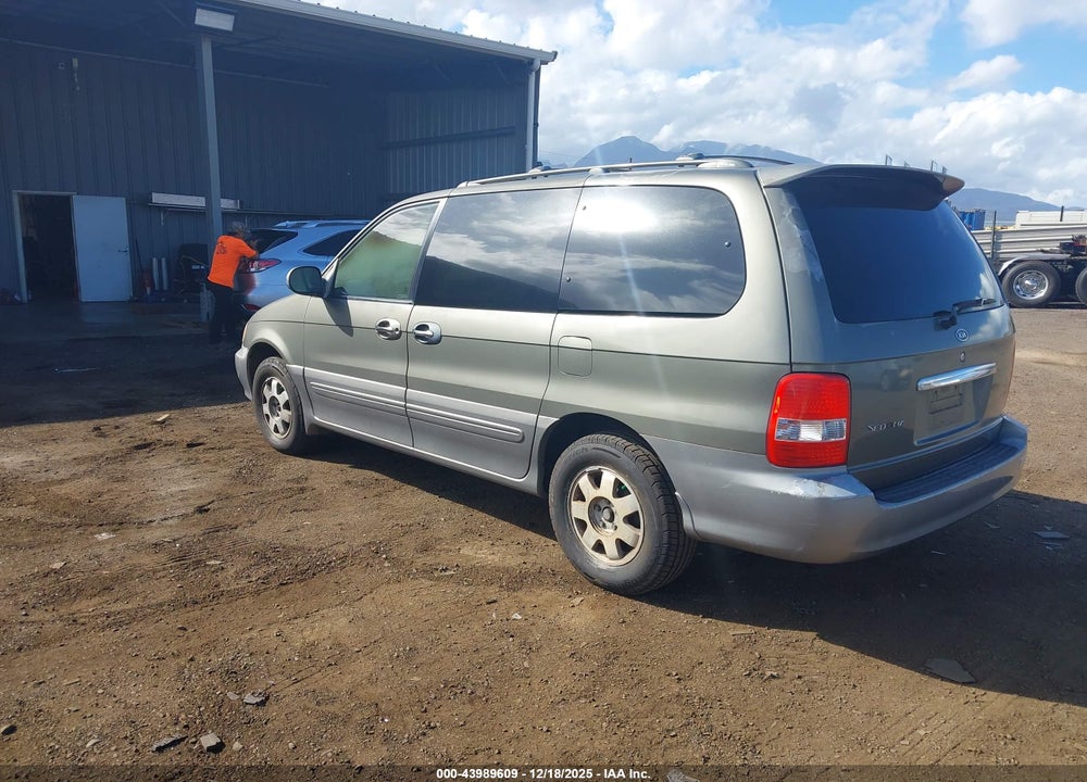 2003 KIA SEDONA EX/LX VIN: KNDUP131X36467807
