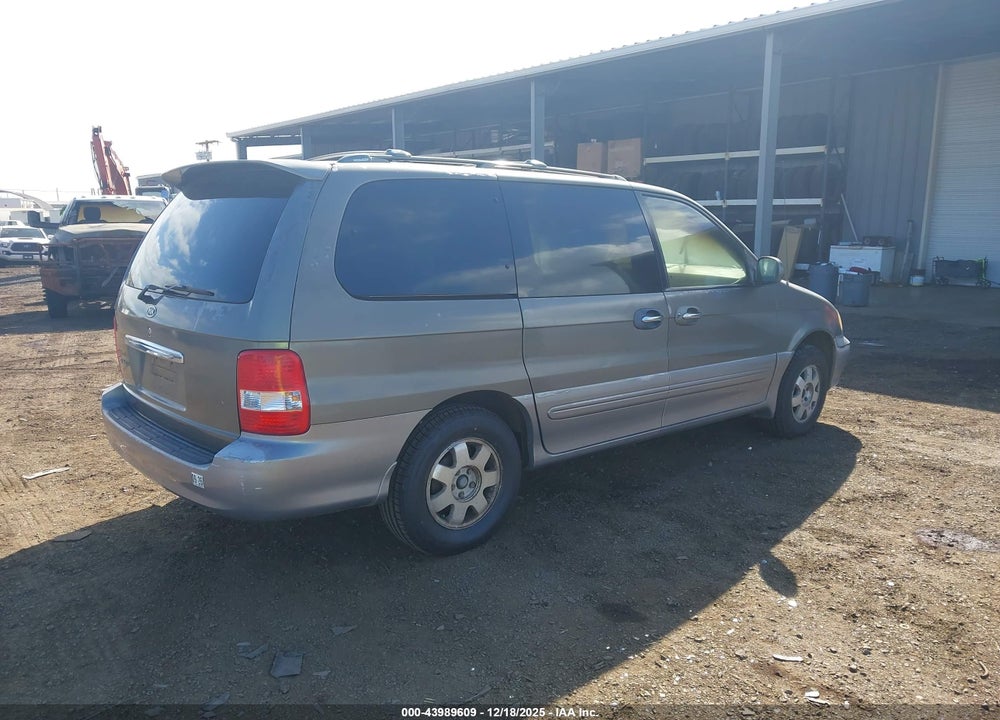 2003 KIA SEDONA EX/LX VIN: KNDUP131X36467807