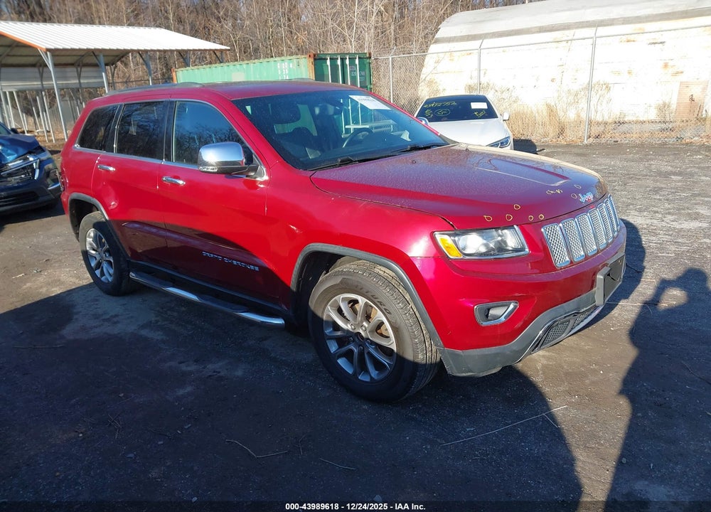 2014 JEEP GRAND CHEROKEE LIMITED VIN: 1C4RJFBG1EC205611