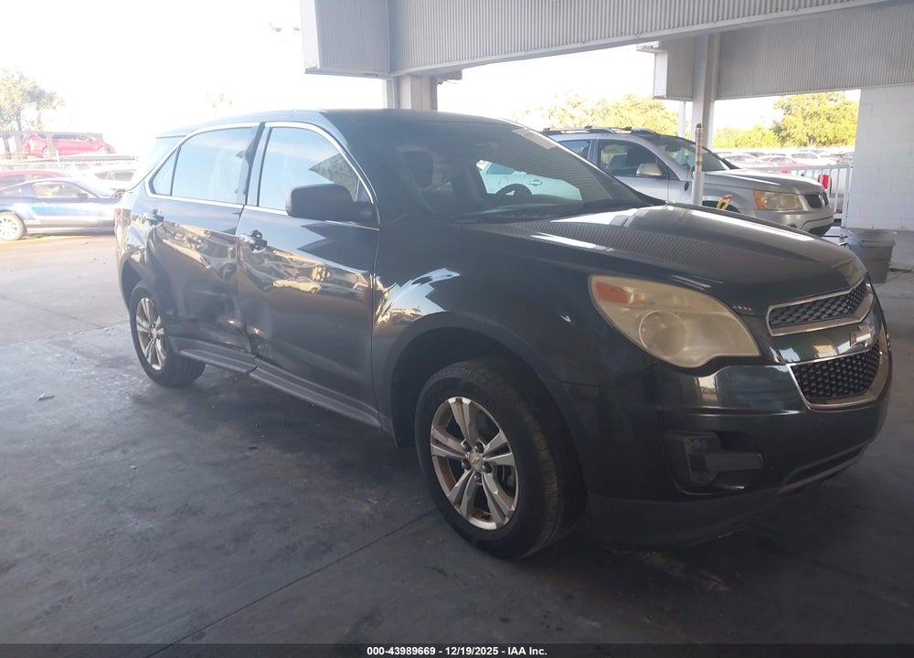 2012 CHEVROLET EQUINOX LS VIN: 2GNALBEK5C1242722