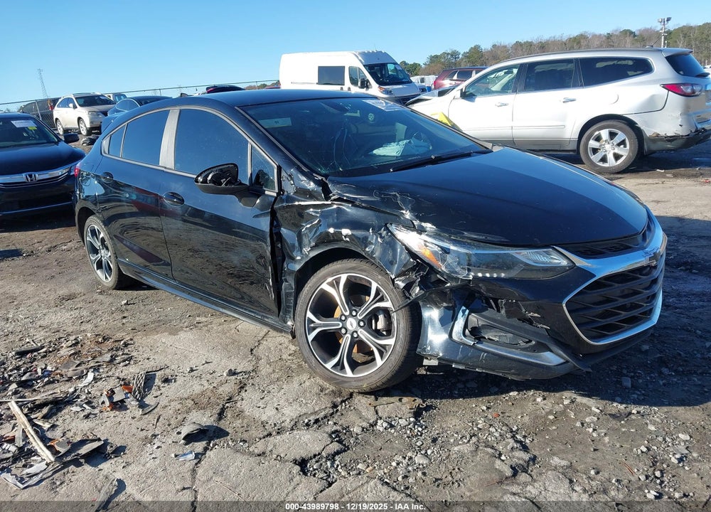 2019 CHEVROLET CRUZE LT VIN: 3G1BE6SM9KS537564