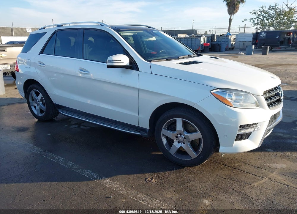 2014 MERCEDES-BENZ ML 550 4MATIC VIN: 4JGDA7DB7EA401769
