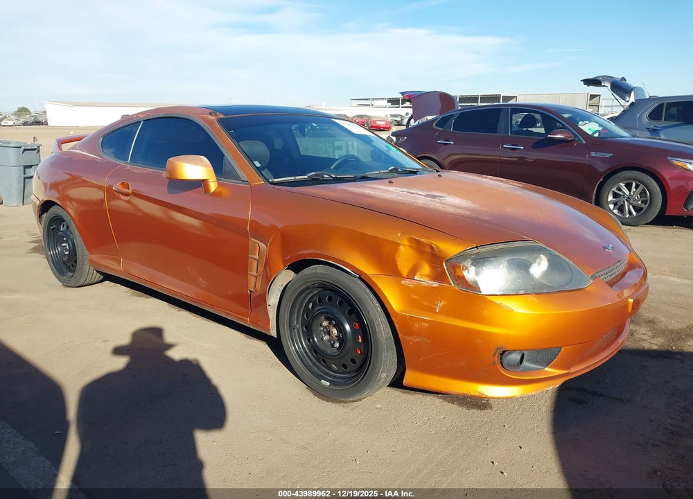 2006 HYUNDAI TIBURON GT/GT LIMITED/SE VIN: KMHHN65F86U202800