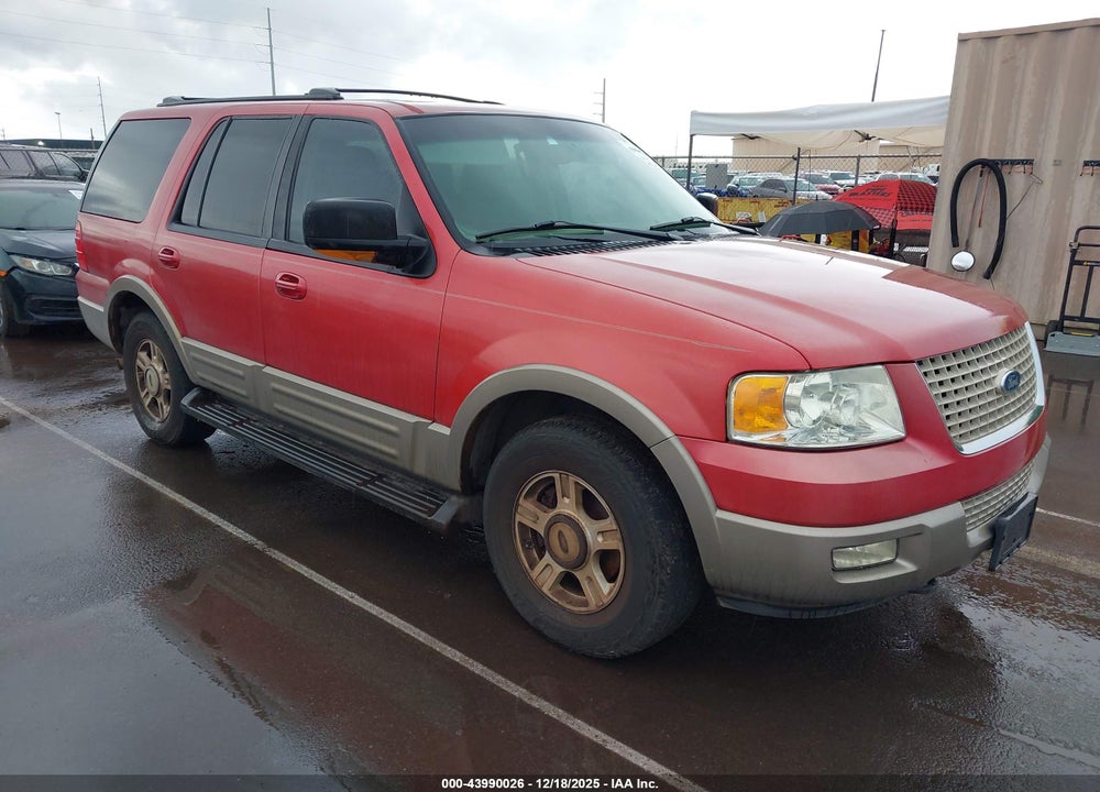 2003 FORD EXPEDITION EDDIE BAUER VIN: 1FMFU18L03LA42783