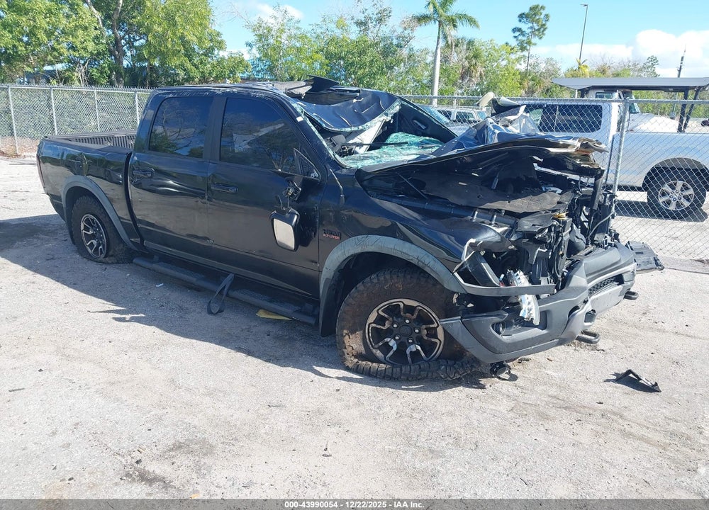 2016 RAM 1500 REBEL VIN: 1C6RR7YT7GS180636
