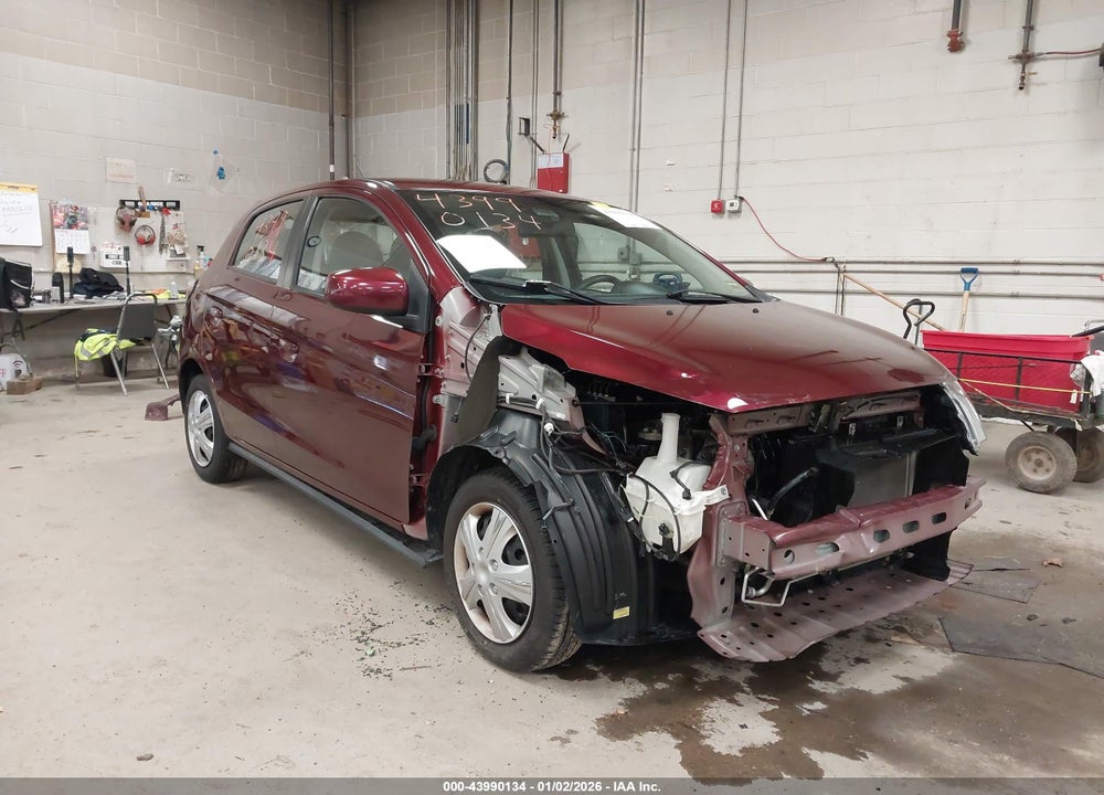 2021 MITSUBISHI MIRAGE CARBONITE EDITION/ES/LE VIN: ML32AUHJ7MH008018