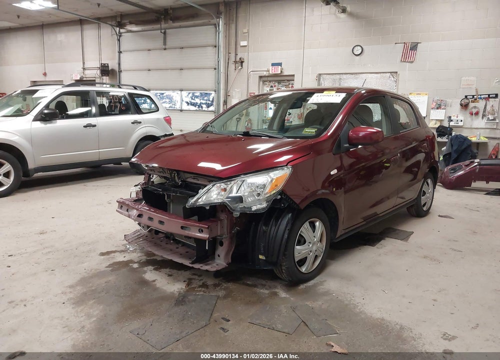 2021 MITSUBISHI MIRAGE CARBONITE EDITION/ES/LE VIN: ML32AUHJ7MH008018