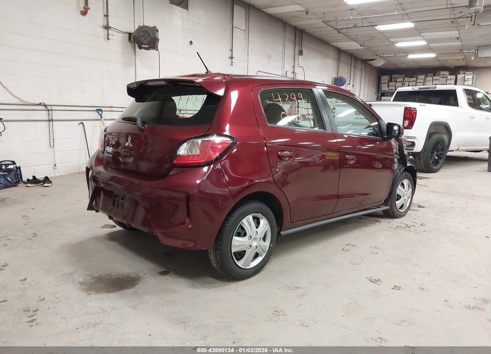 2021 MITSUBISHI MIRAGE CARBONITE EDITION/ES/LE VIN: ML32AUHJ7MH008018