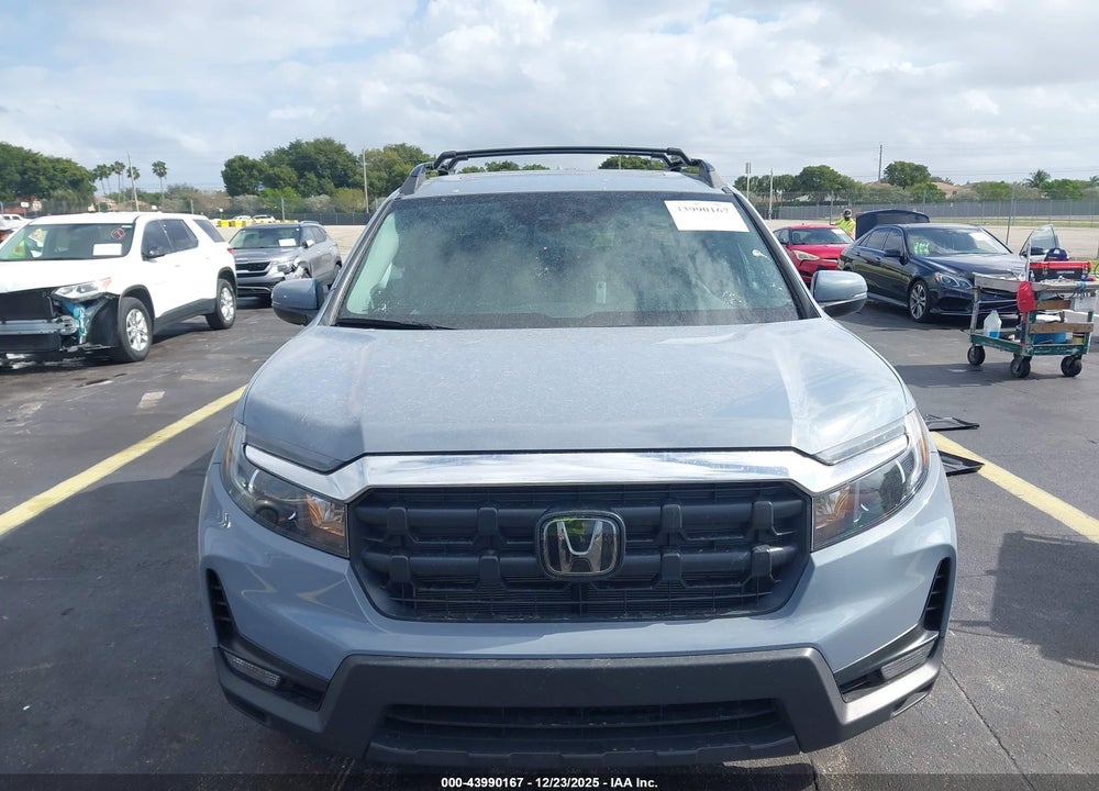 2025 HONDA RIDGELINE RTL VIN: 5FPYK3F52SB029979