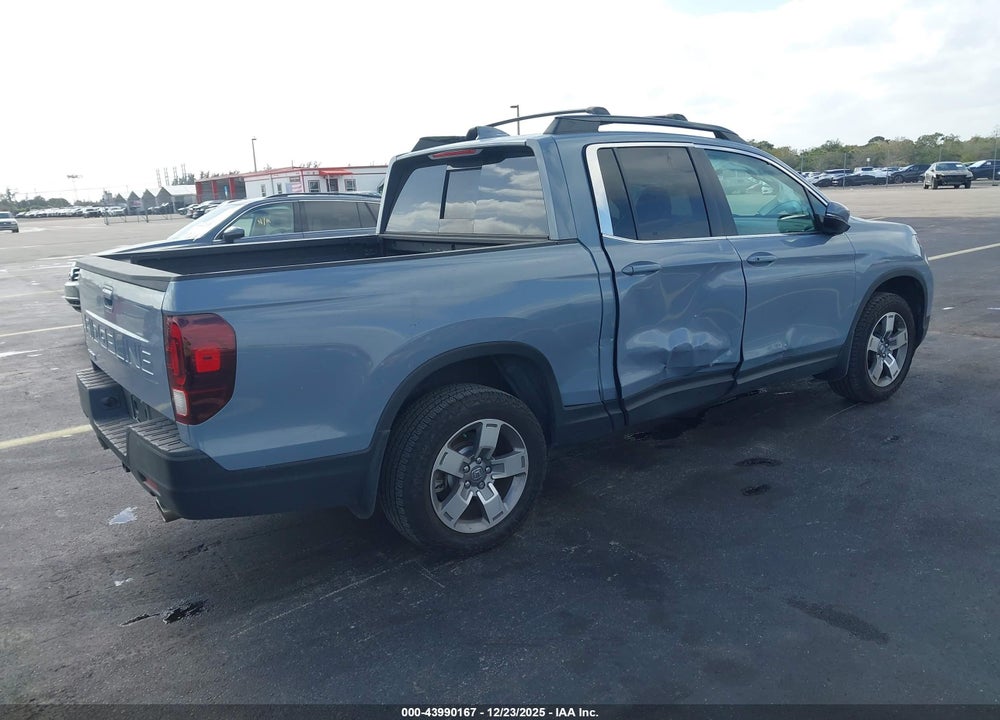 2025 HONDA RIDGELINE RTL VIN: 5FPYK3F52SB029979