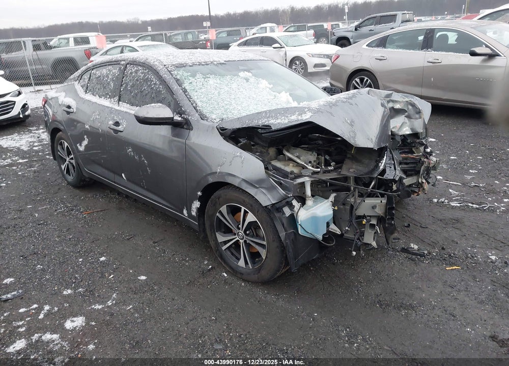 2021 NISSAN SENTRA SV XTRONIC CVT VIN: 3N1AB8CV8MY214091