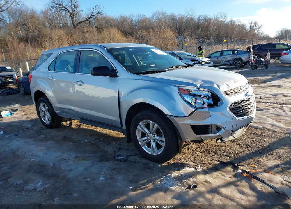 2017 CHEVROLET EQUINOX LS VIN: 2GNALBEK9H1595942