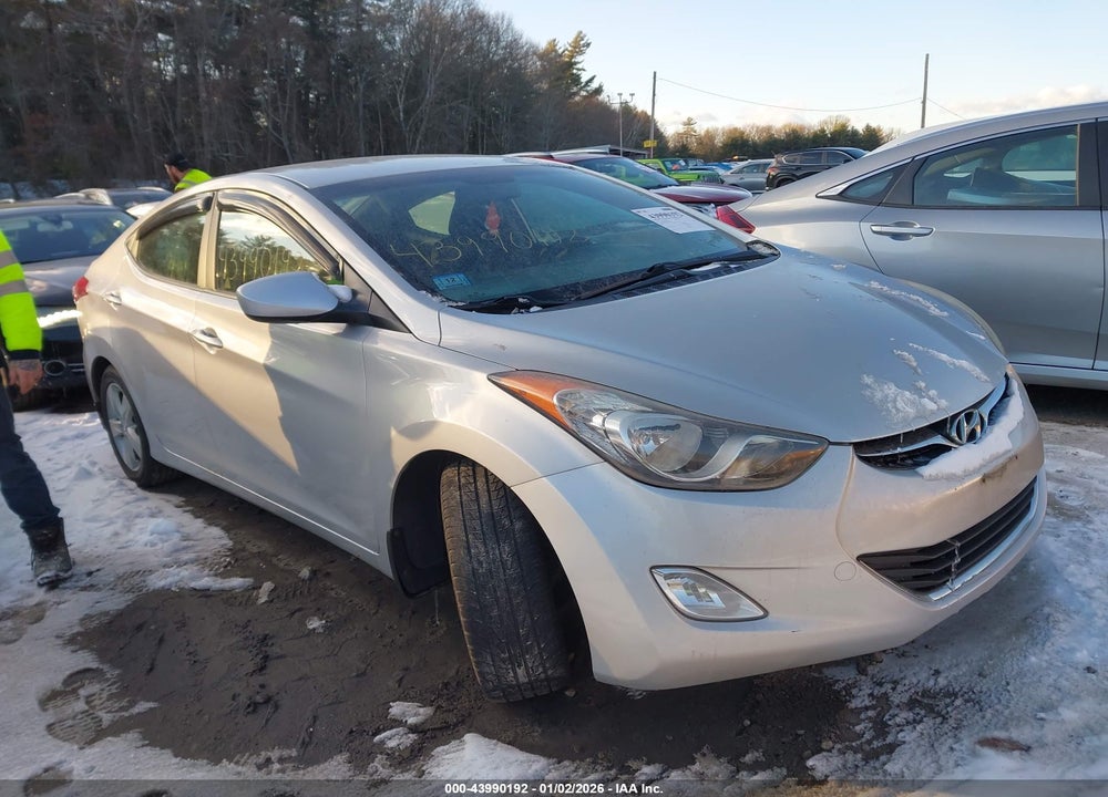 2013 HYUNDAI ELANTRA GLS VIN: KMHDH4AE8DU660468