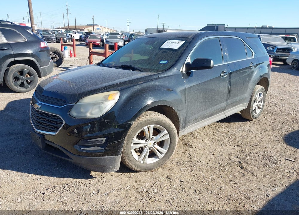 2017 CHEVROLET EQUINOX LS VIN: 2GNALBEK6H1504688