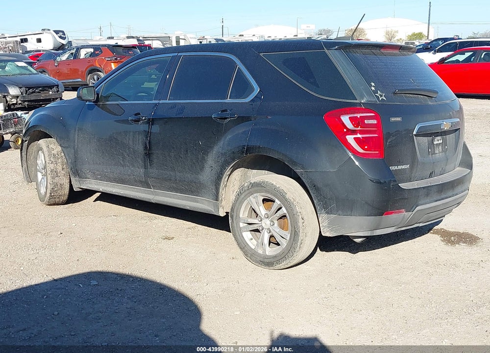 2017 CHEVROLET EQUINOX LS VIN: 2GNALBEK6H1504688
