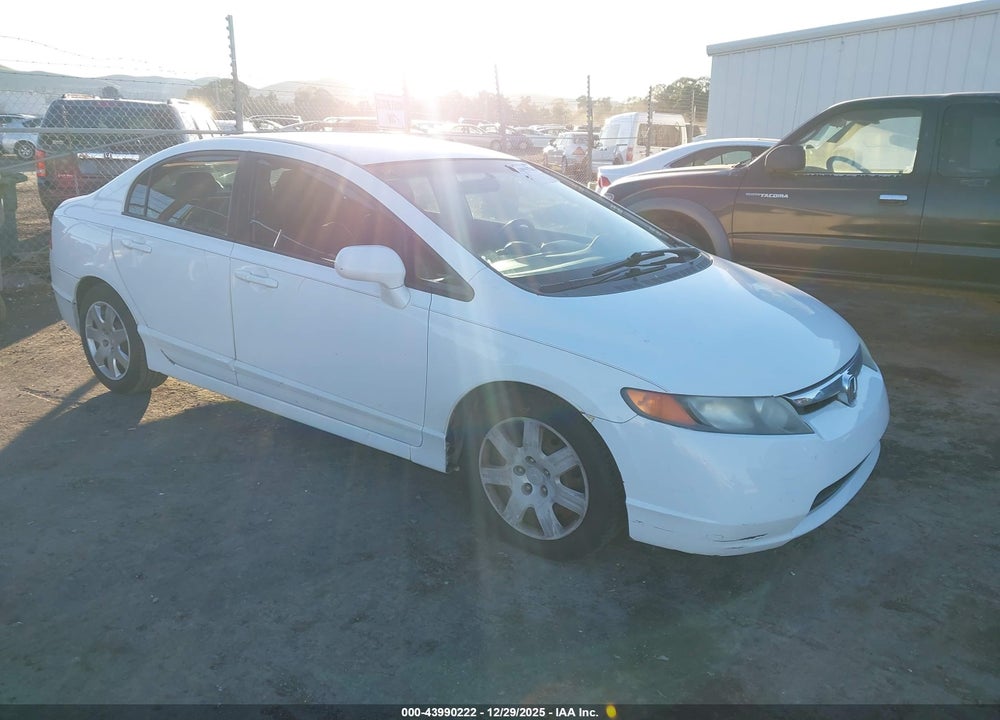 2008 HONDA CIVIC LX VIN: 2HGFA16518H356966