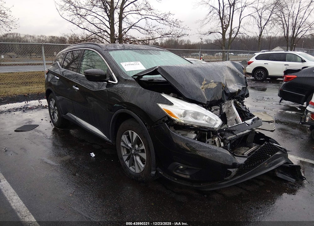 2017 NISSAN MURANO PLATINUM/S/SL/SV VIN: 5N1AZ2MH4HN100523