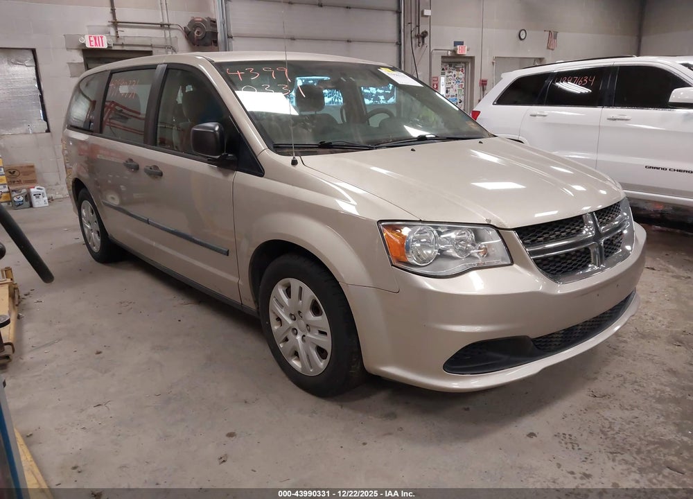 2016 DODGE GRAND CARAVAN AMERICAN VALUE PKG VIN: 2C4RDGBG7GR236840