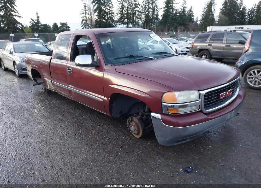 1999 GMC SIERRA 1500 SL/SLE VIN: 1GTEK19T3XE507068