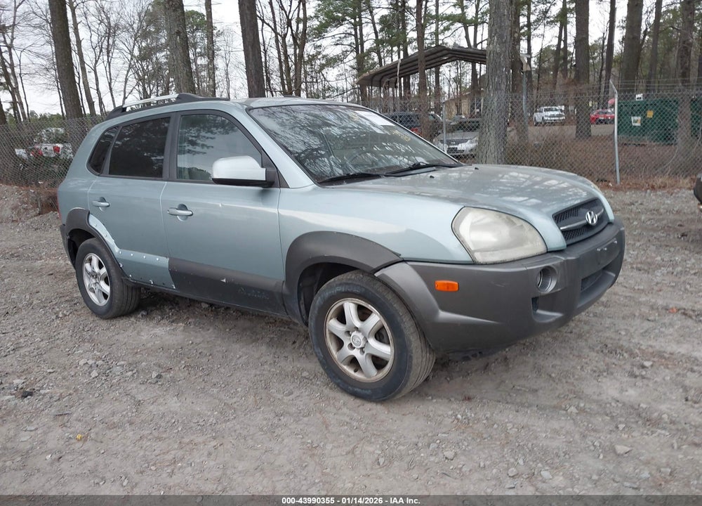 2005 HYUNDAI TUCSON GLS/LX VIN: KM8JN12D65U117332