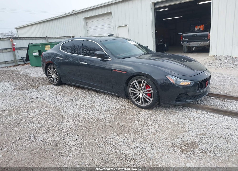 2014 MASERATI GHIBLI S Q4 VIN: ZAM57RTA5E1094318