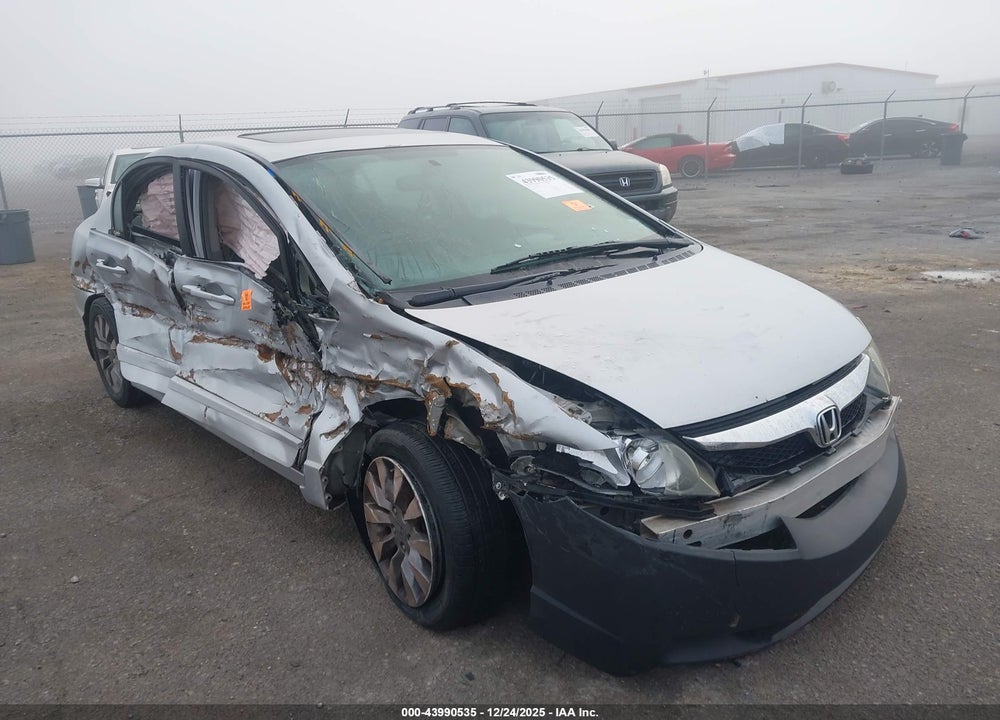 2009 HONDA CIVIC EX VIN: 1HGFA16809L012737