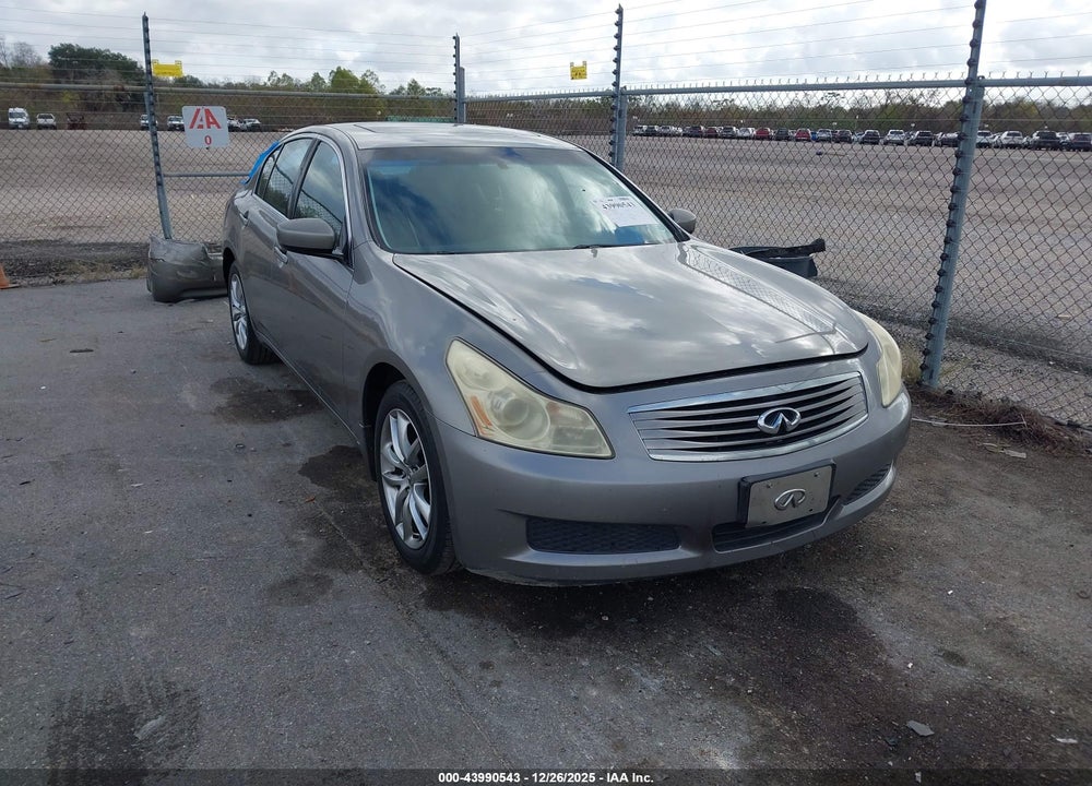 2009 INFINITI G37X VIN: JNKCV61F39M356080