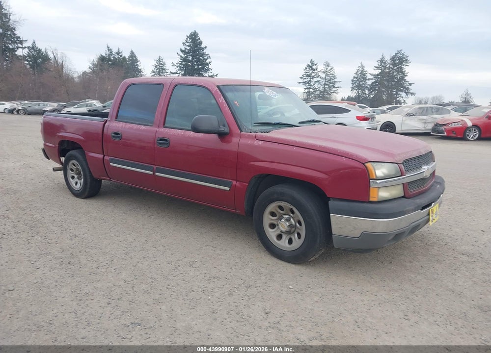 2005 CHEVROLET SILVERADO 1500 LS VIN: 2GCEC13T151182568