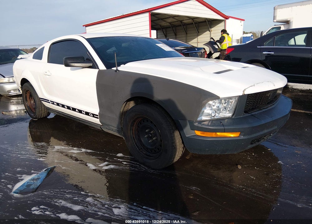 2006 FORD MUSTANG V6 VIN: 1ZVFT80N765102500