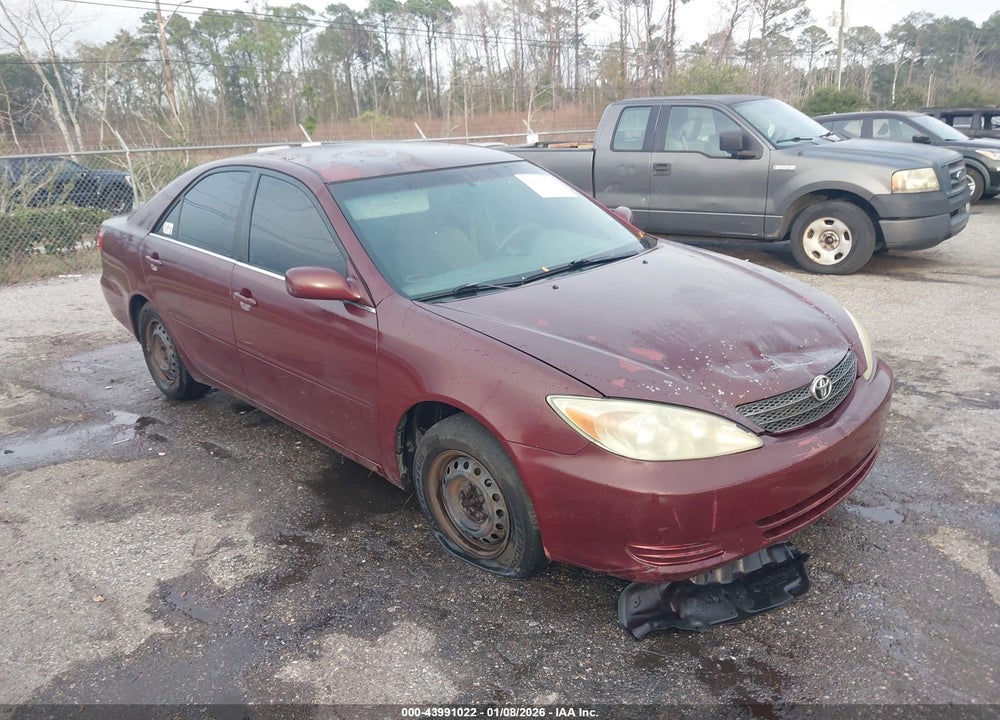 2004 TOYOTA CAMRY LE VIN: 4T1BE32K54U340975