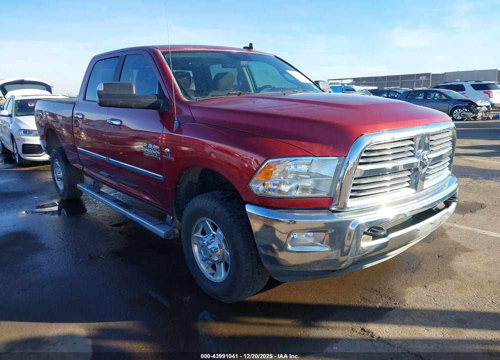 2013 RAM 2500 BIG HORN VIN: 3C6UR5DL2DG614629