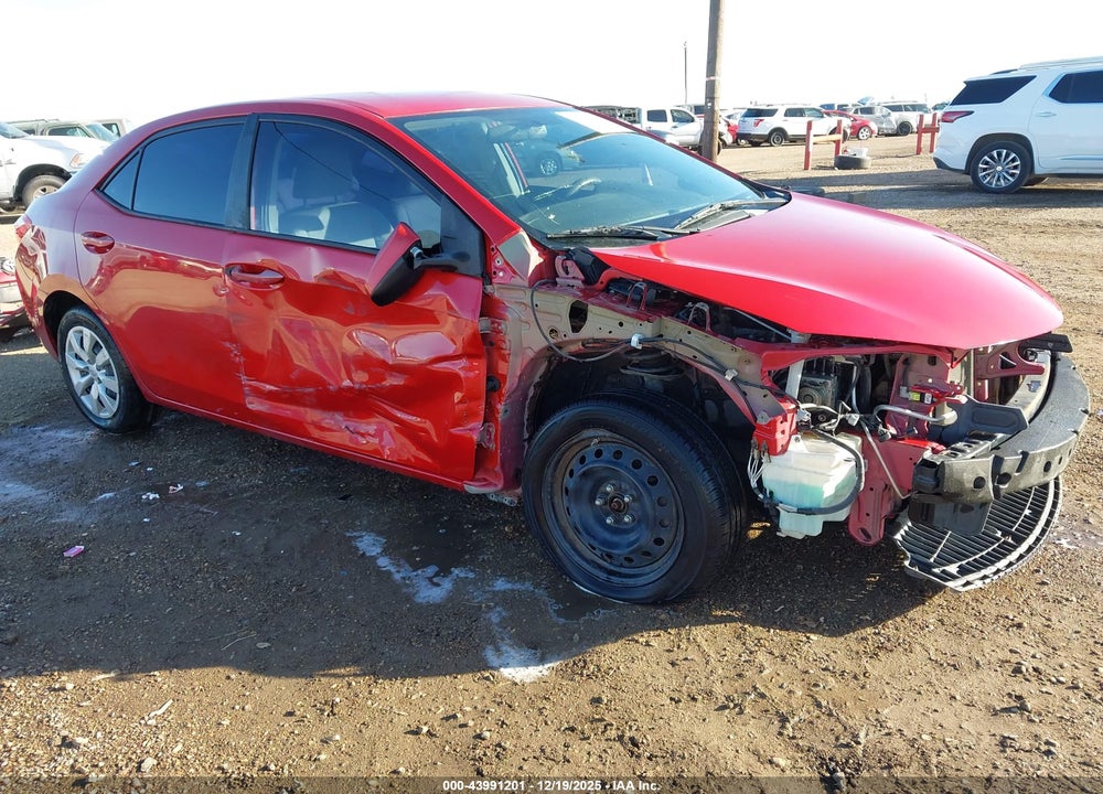 2016 TOYOTA COROLLA LE VIN: 2T1BURHE7GC523436
