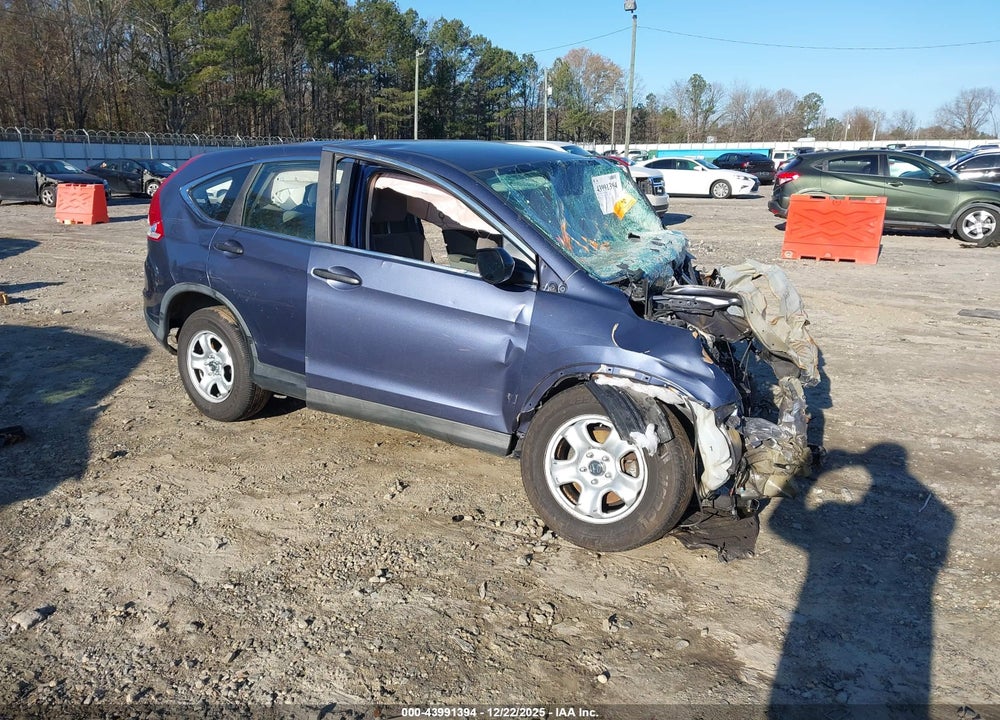 2012 HONDA CR-V LX VIN: 5J6RM3H38CL036382