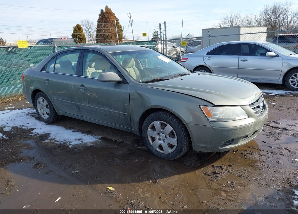 2009 HYUNDAI SONATA GLS VIN: 5NPET46C79H414186