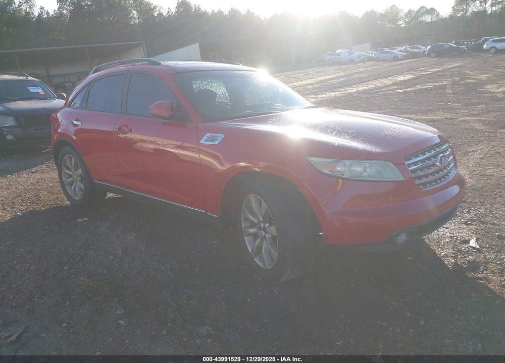 2003 INFINITI FX45 VIN: JNRBS08W53X002656