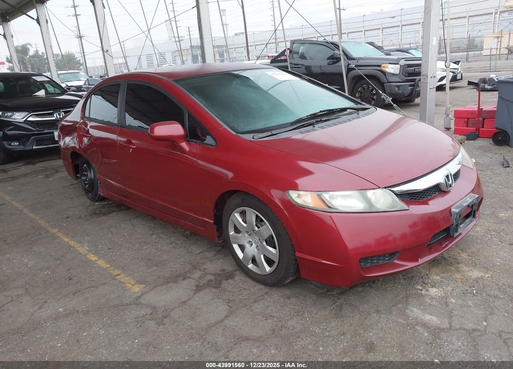 2010 HONDA CIVIC LX VIN: 19XFA1F55AE051003