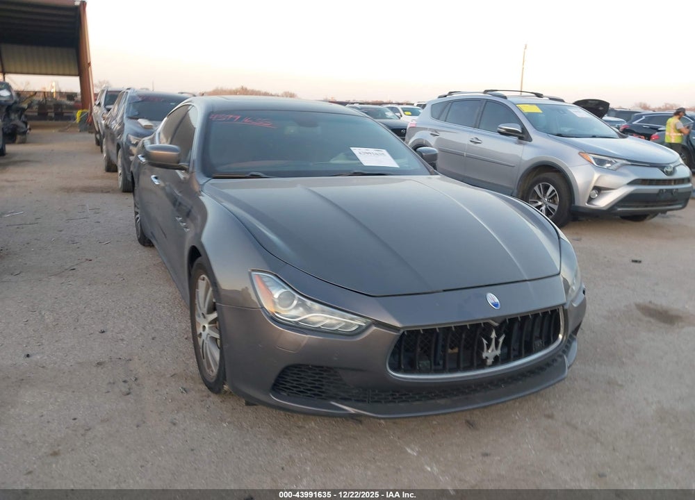 2014 MASERATI GHIBLI S Q4 VIN: ZAM57RTA9E1081345