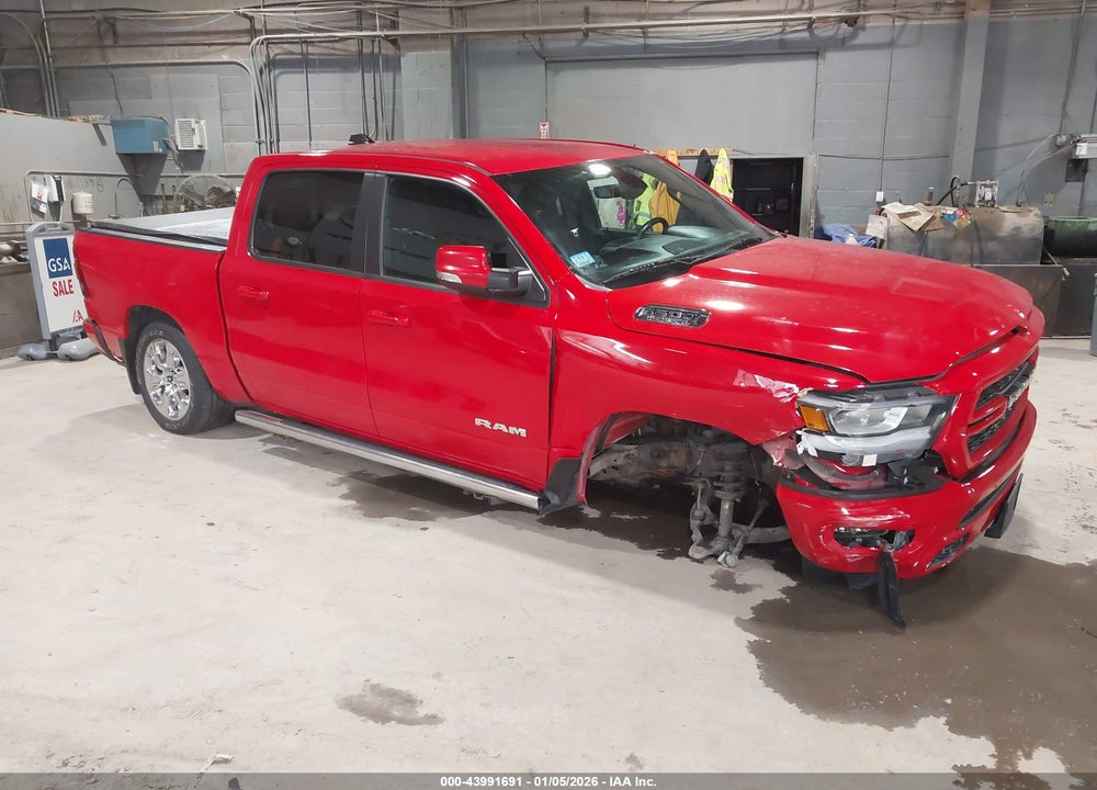 2020 RAM 1500 BIG HORN VIN: 1C6SRFFT7LN407198