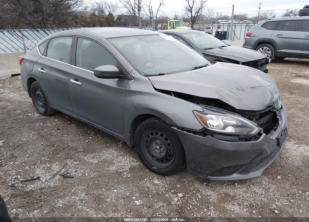2019 NISSAN SENTRA S VIN: 3N1AB7AP9KY365680