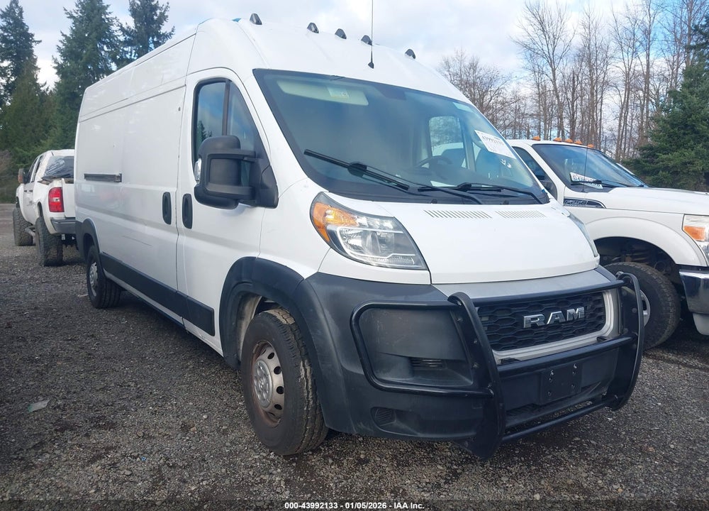 2019 RAM PROMASTER 2500 HIGH ROOF 159 WB VIN: 3C6TRVDG6KE532393