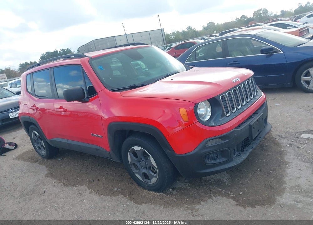 2017 JEEP RENEGADE SPORT FWD VIN: ZACCJAABXHPF76653