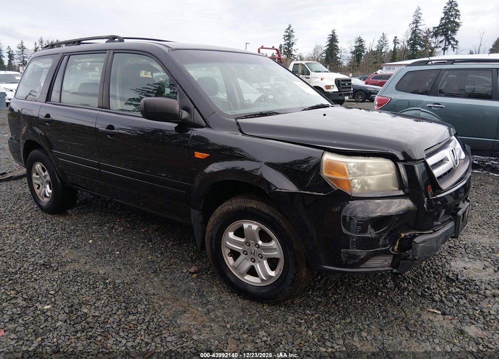 2007 HONDA PILOT LX VIN: 5FNYF28147B003103