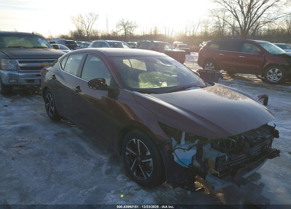 2025 NISSAN SENTRA SV VIN: 3N1AB8CV3SY223813