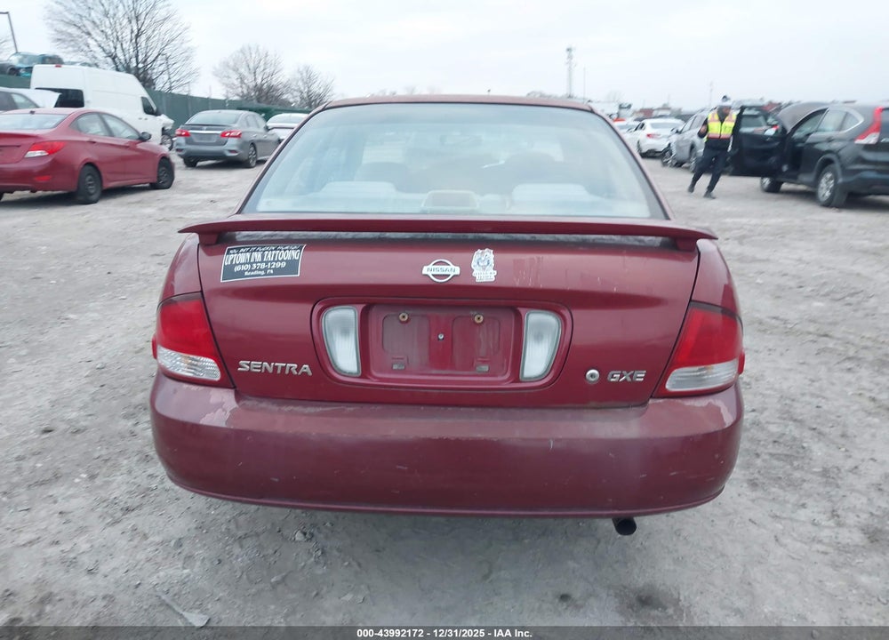2000 NISSAN SENTRA VIN: 3N1CB51D5YL300267