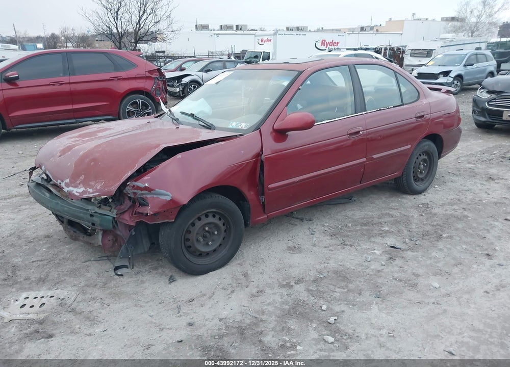 2000 NISSAN SENTRA VIN: 3N1CB51D5YL300267