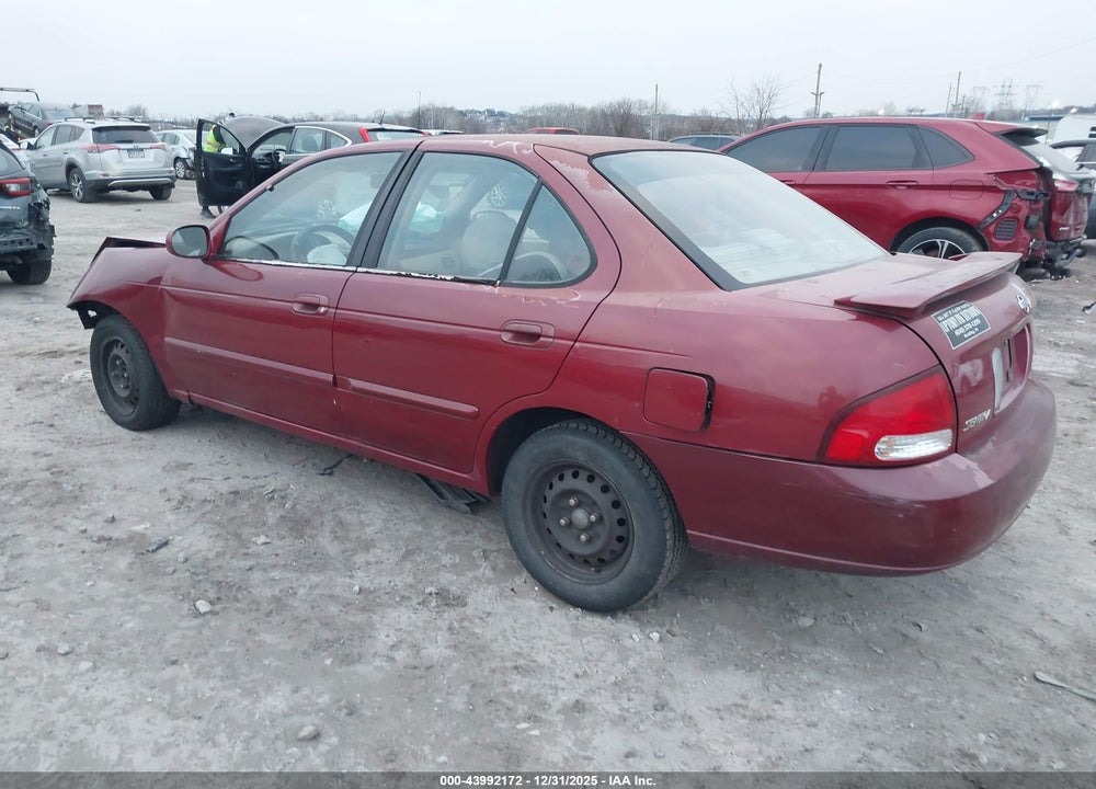 2000 NISSAN SENTRA VIN: 3N1CB51D5YL300267