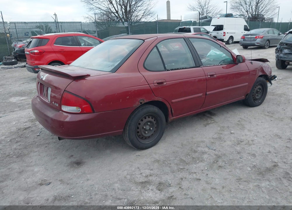 2000 NISSAN SENTRA VIN: 3N1CB51D5YL300267