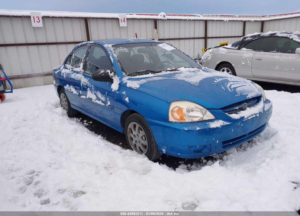 2005 KIA RIO VIN: KNADC125X56364886