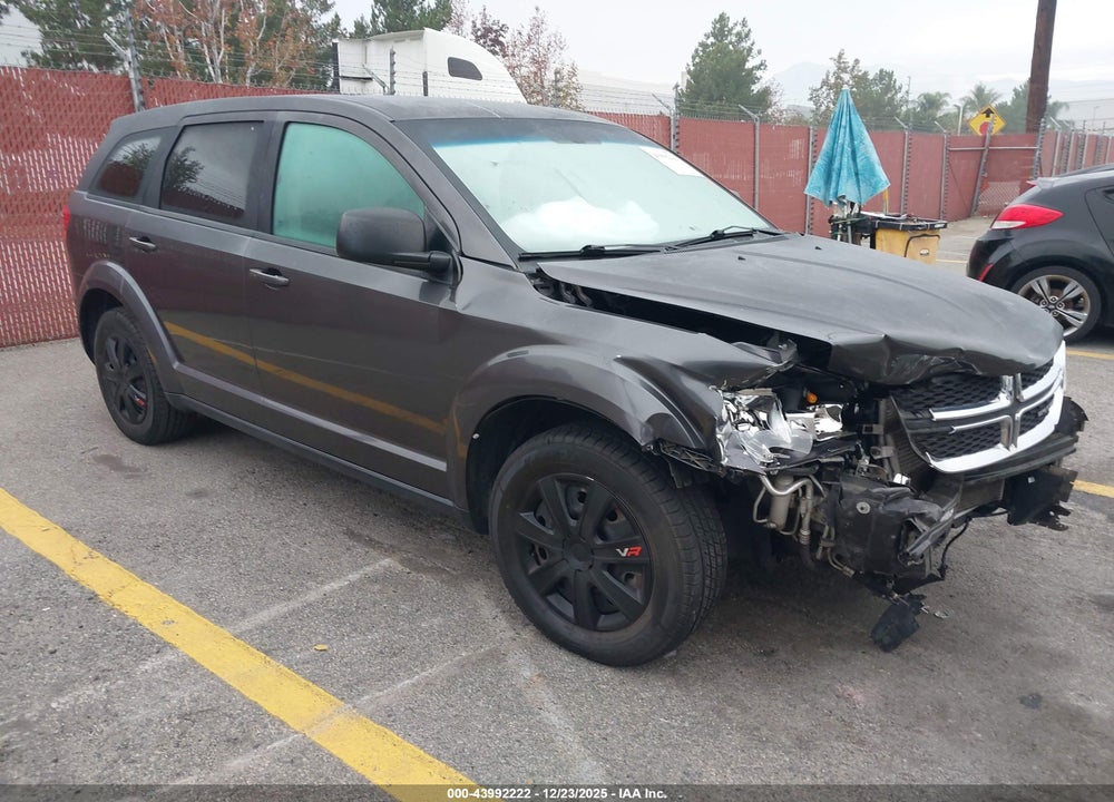 2014 DODGE JOURNEY AMERICAN VALUE PKG VIN: 3C4PDCAB7ET255873